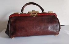 Sac de Docteur Gladstone en Cuir Marron