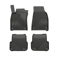 Tapis de Sol de Voiture pour Audi A6 C6 2006-2011 FL TPE Antidérapant Noir 4Pcs