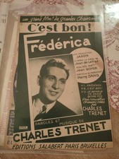 3 Partitions Pour Piano Et Chant Charles Trenet