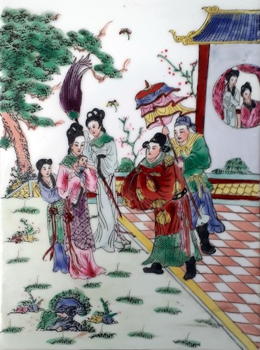 Antique chinese famille rose - antique,