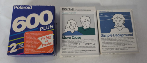 Vintage polaroid 600 plus - vintage, 2