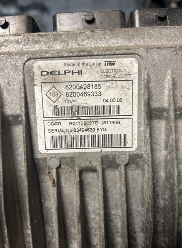 Calculateur moteur renault - calculateur,