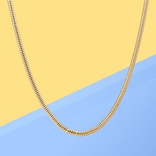  Collier classique de luxe doré pour homme, chaîne gourmette à maillons épais