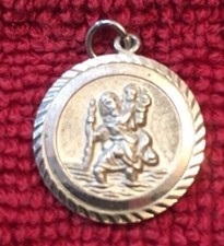Sterling St Christopher Medal