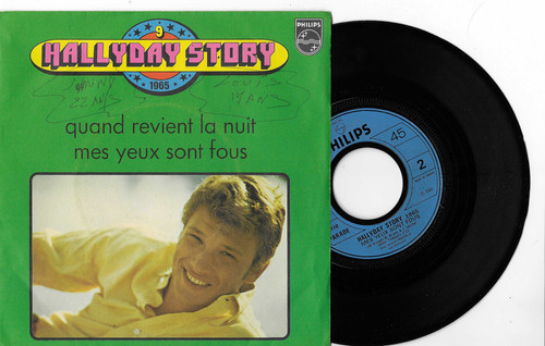 45tours hallyday story 9 - sp,