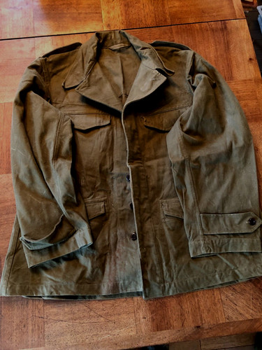 Veste toile kaki - toile, l'armee