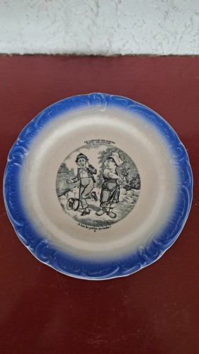 Assiette parlante gien - assiette,