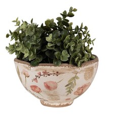 Pot de fleurs ondulé