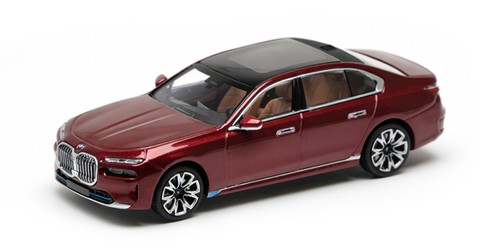 Minichamps bmw i7 red - minichamps, 1:43