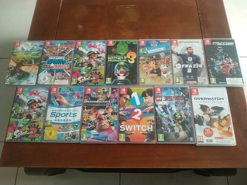 Lot boîtes vides nintendo - lot, 13