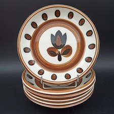 BOCH - 6 ASSIETTES CREUSES EN