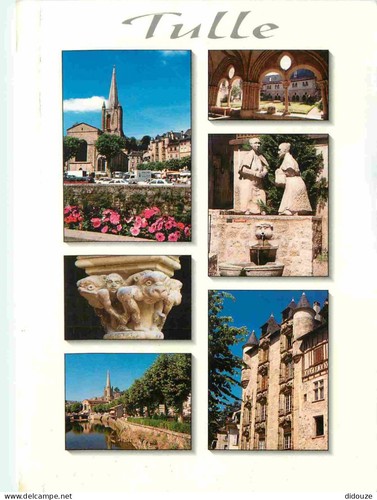 Carte postale tulle - -,