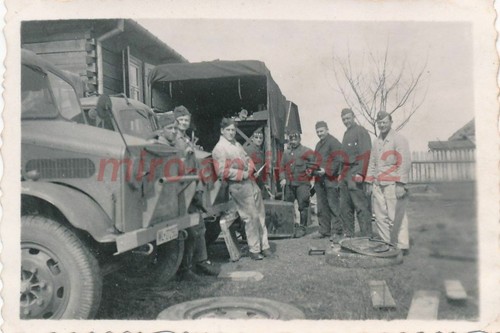 Photo ww2 pologne camion - pologne,, à