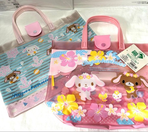 Sanrio sugarbunnies vinyl tote - sugarbunnies,