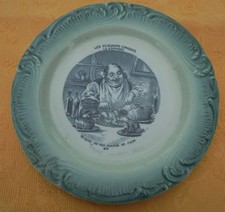 ASSIETTE PARLANTE DE GIEN LES