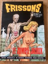 Frissons N°8 Le zombie jaloux Editions Beaulieu