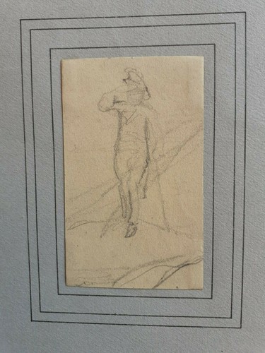 Dessin ancien portrait - portrait, étude