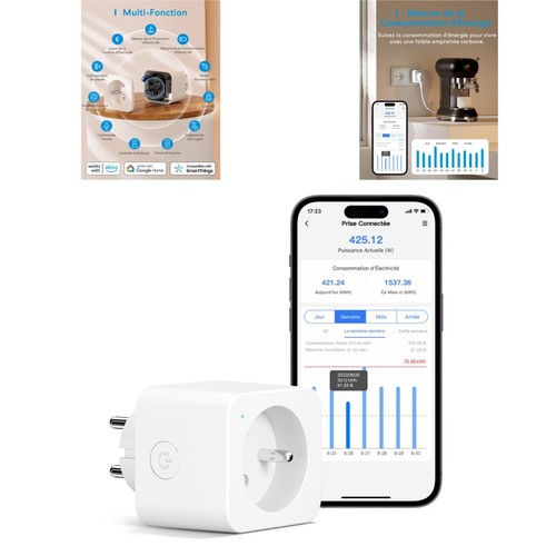 Meross prise connectée wifi - meross,