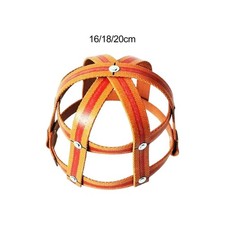 Muselière de Pâturage pour Cheval Confort avec Harnais à Grands Trous pour