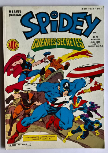 Spidey marvel lug - n°,