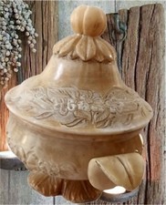 Grande Coupe Ronde - Albâtre - Sculpté Antique - du 19ème siècle - 7,5 kg - RARE