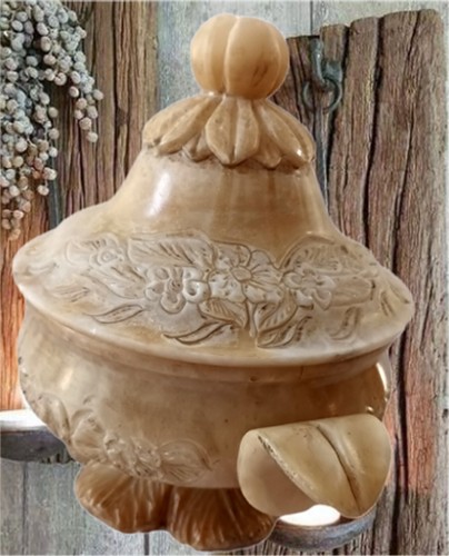 Grande coupe ronde albâtre - ronde,