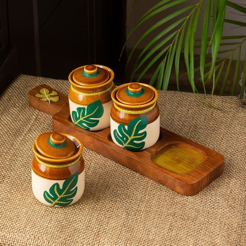 Ensemble pots cornichons - de,
