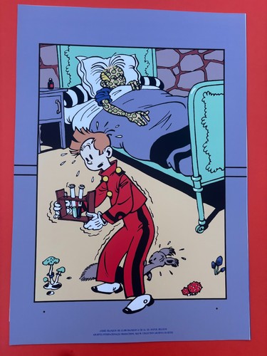 Franquin serigraphie spirou - ,