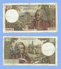 FRANCE 10 francs Voltaire