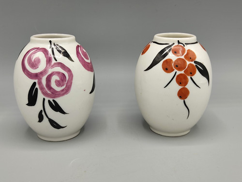Paire petits vases vitrine - petits, de
