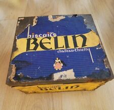 Rare Ancienne Boite publicitaire BELIN