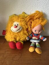 Vintage Rainbow Brite Blondine Mattel 1983 Peluche Poupée 
