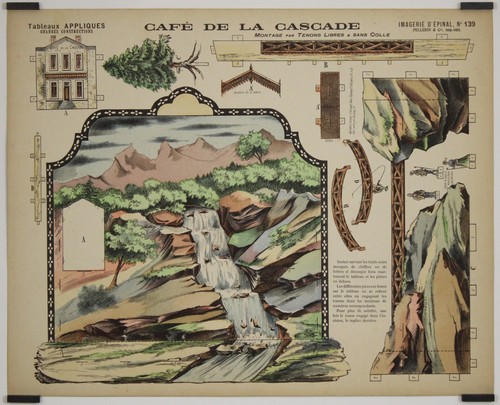 Café cascade circa - de, 1920