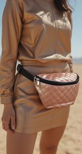Sac Banane Fanny Chic En Or