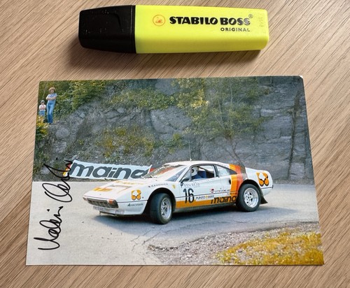Photo signed ferrari 308 gtb - photo,