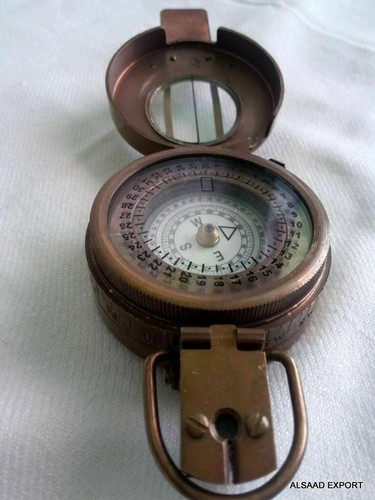 Ancienne boussole poche en - ancienne,