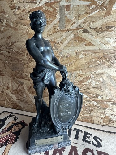 Statue bronze gloire aux - bronze,