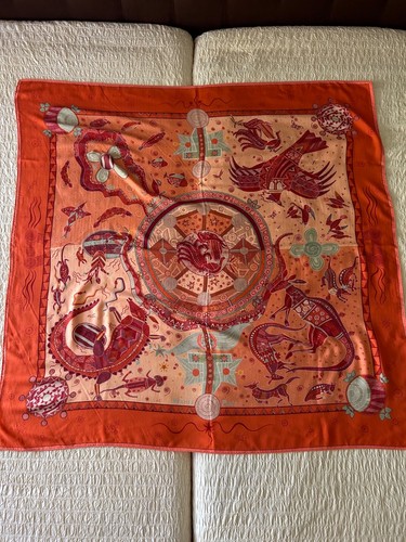 Châle 140 hermès rêve - châle, "