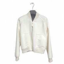 Hermes Veste blouson en cachemire pour femme blanc naturel 1436 119569673