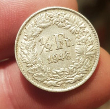 Suisse 1/2 Francs 1946 Helvetia debout  Etat TB/TTB Envois  groupé possible