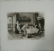 GRAVURE ANCIENNE - P. JAZET