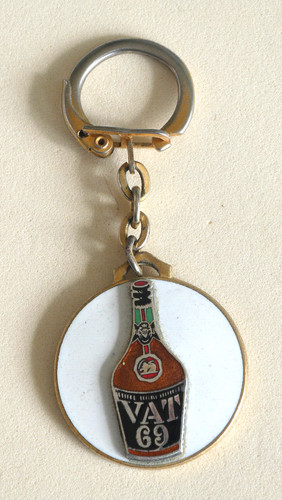 Porte clés émaillé whisky - ,