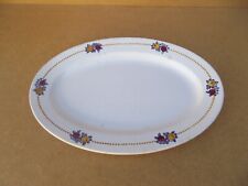 Ancien plats ovale Villeroy et Boch wallerfangen modèle vers 1930 Réf:1253 E