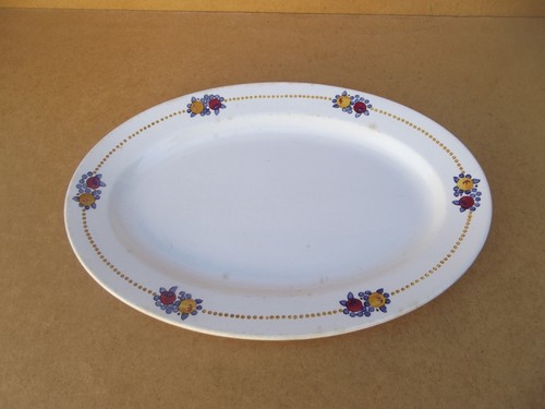 Ancien plats ovale villeroy - plats,