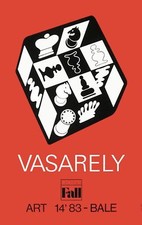 Victor VASARELY, Echecs Rouge