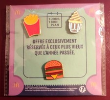 Lot de 3 Pin's McDonald's