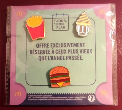 Lot pin mcdonald s - lot, de