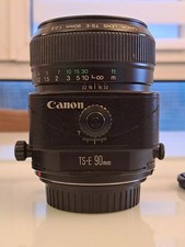Objectif Canon TS-E 90mm à décentrement (Tilt-Shift)