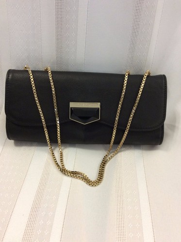 Chloe black leather - black, baguette
