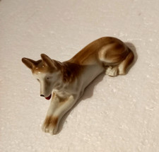 Animal en céramique "chien berger" made in Germany, bon état